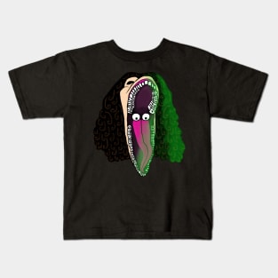 Barbra's Scary Face Kids T-Shirt